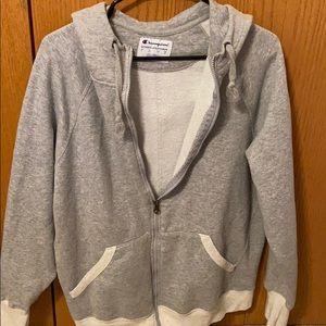 Champion zip up hoodie